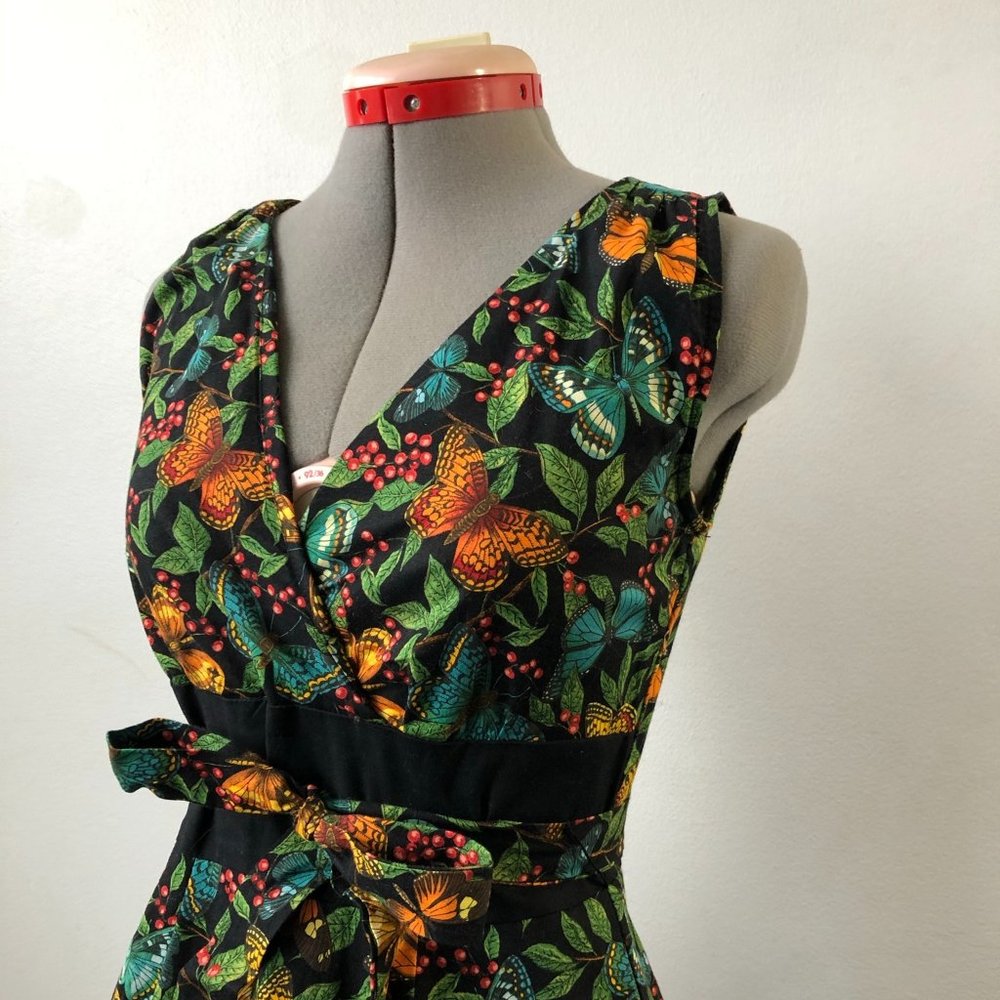 Vintage Inspired Butterfly Dress